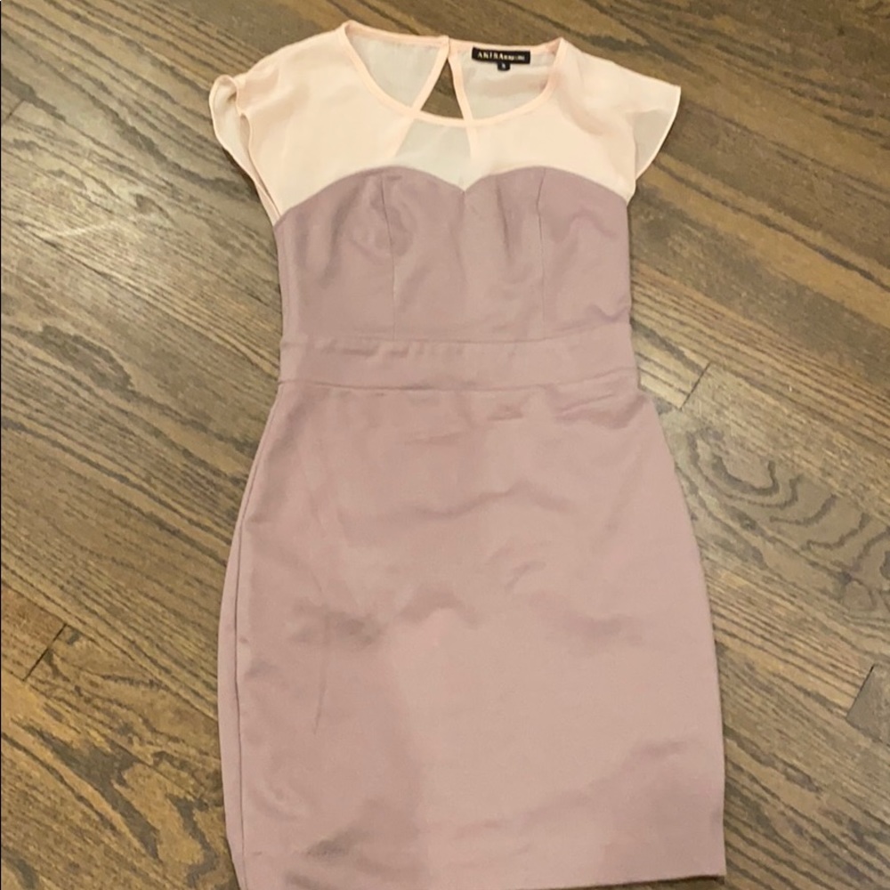 Akira mini dress pink/purple dress